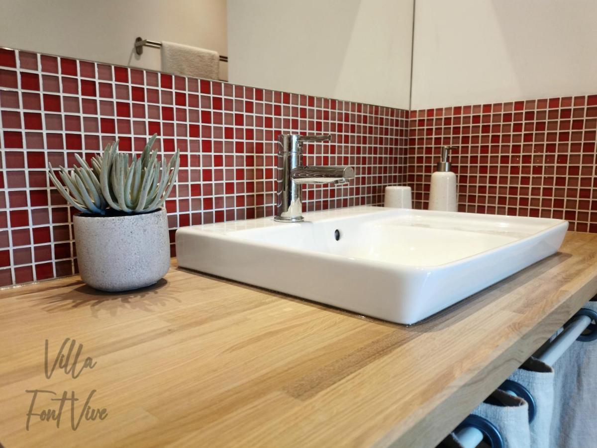 Villa Font Vive - Chambres D'Hotes Eco-Labellisees Avec Cuisine - Confort, Calme Et Vue Exceptionnels ! Grospierres Eksteriør bilde
