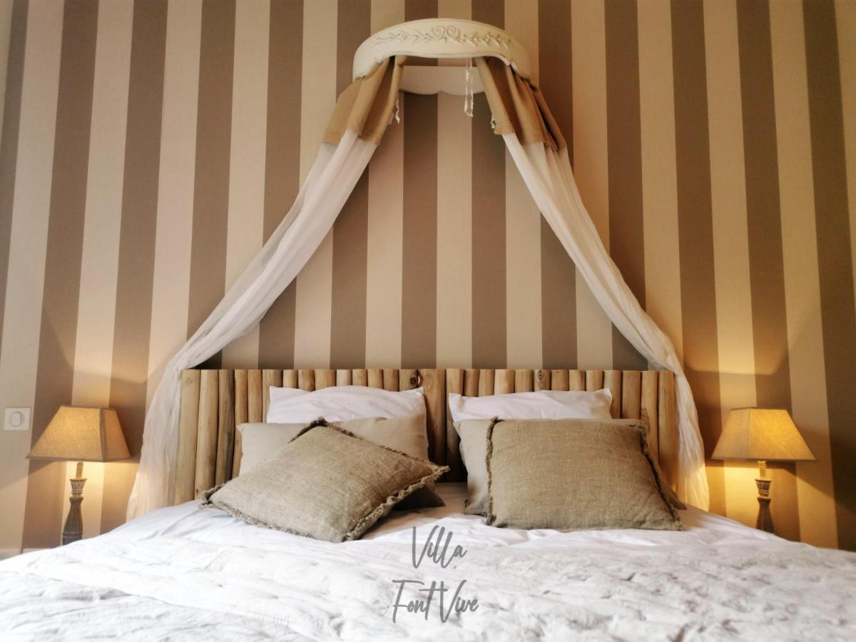 Villa Font Vive - Chambres D'Hotes Eco-Labellisees Avec Cuisine - Confort, Calme Et Vue Exceptionnels ! Grospierres Eksteriør bilde