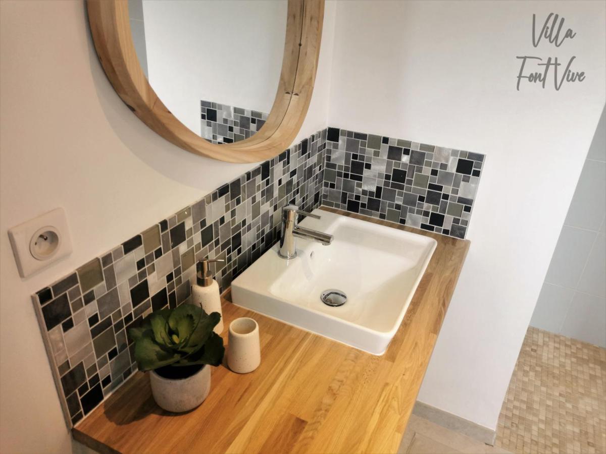Villa Font Vive - Chambres D'Hotes Eco-Labellisees Avec Cuisine - Confort, Calme Et Vue Exceptionnels ! Grospierres Eksteriør bilde